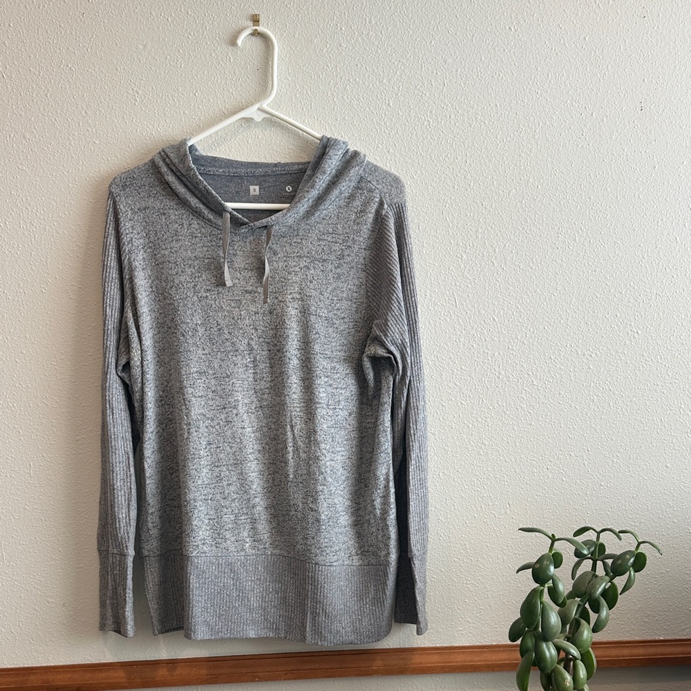Gray Hooded Sweater
